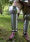 Medieval Larp Enclosed Leg Protectors Greaves