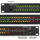 Stereo Sound Level Meter Music Spectrum Lamp Audio Analyzer Dual 40 Led