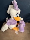 Disney Store Authentic Daisy Duck Plush With Bow Stuffed Animal Doll 19 