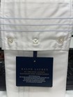 Ralph Lauren Organic Handkerchief Standard Sham Color Blue white New