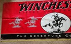 Vintage 1990s Us Repeating Winchester Dealer s Banner Approx  6  6  By 2 5 