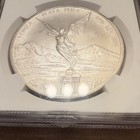 1996 Mo Mexico 1 Onza Silver Libertad Ngc Ms 64 Key Date Low Mintage 1oz  999