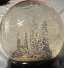 Vintage Saks Fifth Avenue New York City Snow Globe   Music Box Works 