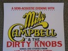Original Concert Poster-mike Campbell dirty Knobs-songs From Heartbreaker-12-3-m