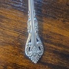 International Silver Masterpiece  Sterling Dessert Oval Spoon 6 5 8 No Mono