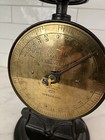 Gorgeous Salter   s Imported Family Scale No  50 Brass Face Cast Iron Body
