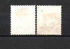 Gibraltar 1896 Old Definitive Victoria Stamps  michel 35 36  Nice Used