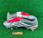 Men s Adidas Predator Pro Tongue Fg Football Soccer Cleats Grey Jr3324 Size 10