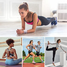 Ankle Weights Pair Arm Leg Wrist Exercise Gym Workout Training Adjustable New