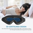 3d Sleep Mask For Men   Women Eye Mask For Sleeping Blindfold Travel Accessories