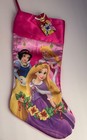 Disney Princess Christmas Stocking Snowwhite Belle Rupunzel Pink Girls