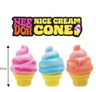Pink Needoh Nice Cream Cone Ice Cream Squishy Toy 2026 Nee Doh Stress Ball New