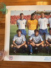Rare Vintage Adidas 1990 Usa National Soccer World Cup Team 34   x22    Poster