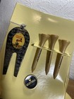 Vintage Guinness Golfing Collection Divot Tool Ball Marker Tee Set Ireland