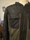 Harley-davidson Men s Zephyr Mesh Riding Jacket Olive Green Black Size Large L