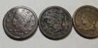 Us Large Cent Lot Of  5 