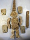 22  China Ancient Collection Hongshan Culture Jade Human Statue