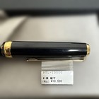 Discontinued - 18k Gold Nib Platinum Fountain Pen  Black  Nib Size  F  fine 