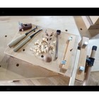 Wood Workbench Carpenters Bench Woodworking Vise Fixed For Processing Wood