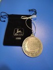  4 In Series -- 1999 John Deere Pewter Christmas Ornament -- Model M