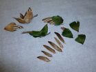 Lot Antique Bird Feather Hat Millinery Plumes Vintage Flapper Milinery Feathers