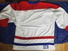 Kobe Sportswear Team Canada Hockey Jersey Men s Size Xl White Red Blue 