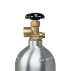 New Kegco 22 Cu  Ft  Nitrogen Air Tank - High Pressure Aluminum Gas Cylinder
