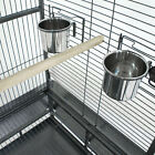 Large 68  Bird Pet Cage Large Play Top Parrot Finch Cage Macaw W 3 Doors  wheels
