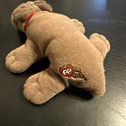 Vintage Tonka Pound Puppies 8    Small Newborn 1985  Plush Puppy Brown Short Ears