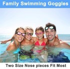 Swim Goggles - 2 Pack Swimming Goggles Anti Fog No Leaking For Adult