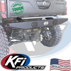 Kfi Products Bumper Light Cover Kit Flat Black Universal 101445