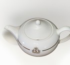 Rare Cunard Queen Mary 2 World Cruise 1990   s Wedgwood Tea Pot Souvenir