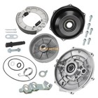 Rear Brake Drum Hub Plate Cover Bearing Seals For Honda Rubicon 500 Trx500 01-14