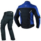 Motorcycle Suit Men s Motorcycle Jacket With Pants Textile Suit M-5xl Black 