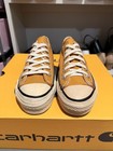 Vintage 70   s Converse All Star Chuck Taylor Yellow Deadstock Made In Usa 