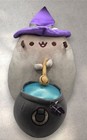 Rare Gund Halloween Pusheen Witch   Light Up Cauldron Plush 2018