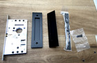 Emtek 2154us19 Modern Rectangular Mortise Passage Pocket Door  flat Black
