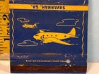 Hunter Field Army Air Base Savannah Ga  Billboard Matchbook