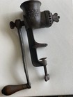  antique  Meat Grinder   Food Chopper Universal Number 1 - Cast Iron   Wood