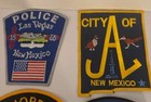 Lot Of 10 Vtg New Mexico Police Patches Obsolete   Rare Small Town Collection