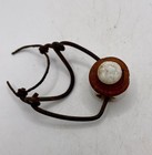 1890s Consumer Brewing Co Porcelain Bottle Stopper W  Clamp Philadelphia Pa
