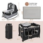5 In 1 Portable Baby Nursery Center W  Rock-a-bye Bassinet Diaper Changing Table