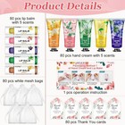 Vespro 80 Pack Bulk Hand Cream And Lip Balm Sets Gifts  Mothers Day Gifts For Mo