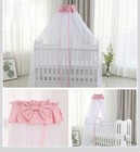 Breathable Crib Netting Bed Curtains Canopy For Kids Mosquito Net Bedroom Dec   