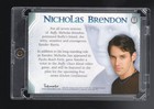 Nicholas Brendon Inkworks Buffy Men Of Sunnydale 2005 Authentic Autograph A1 Nm