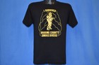 Vintage 80s I Survived Broome County Smoke Divers Firefighter New York T-shirt M
