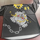 Pennsylvania Bulldogs  Hockey Jersey Men Medium  Black Biscuit  Dawgz Ice 21
