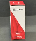 Hyperx Quadcast Red Black Usb Condenser Gaming Unidirectional Microphone New 