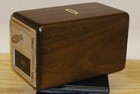 Vintage Post Office Box Door Bank gun Safe-size 2  grecian -walnut
