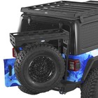 Tailgate Basket Rear Storage Cargo Roof Rack Steel Fit Jeep Wrangler Jl 18-2025